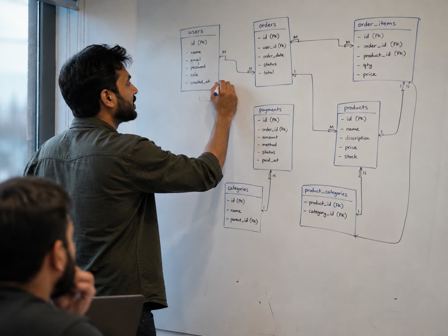 Whiteboard: clinical schema